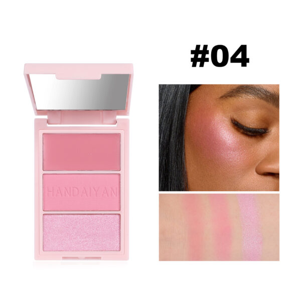 Blusher Plate Highlight Contour Compact Brighten Face - Image 6