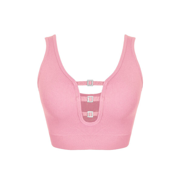 Women's Underwear Sports Comfortable Breathable Top Support Hollow Bra - Image 4