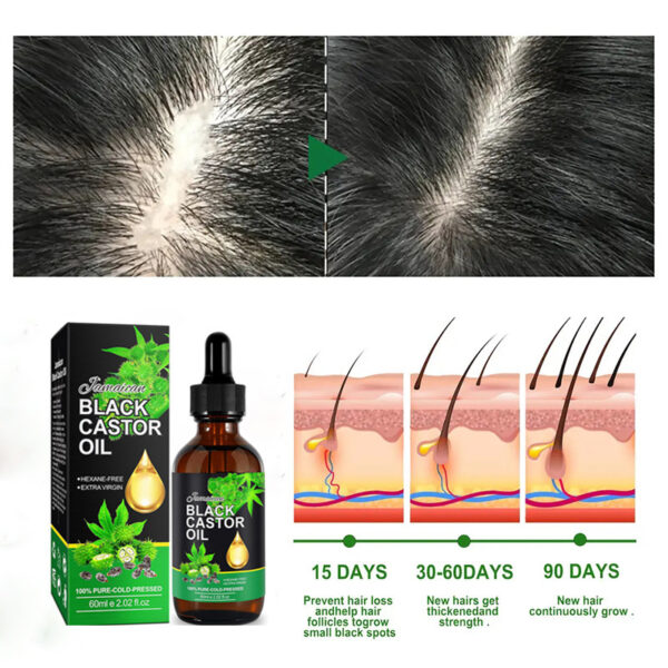 Jamaica Black Castor Oil Soothing Oil - Image 4