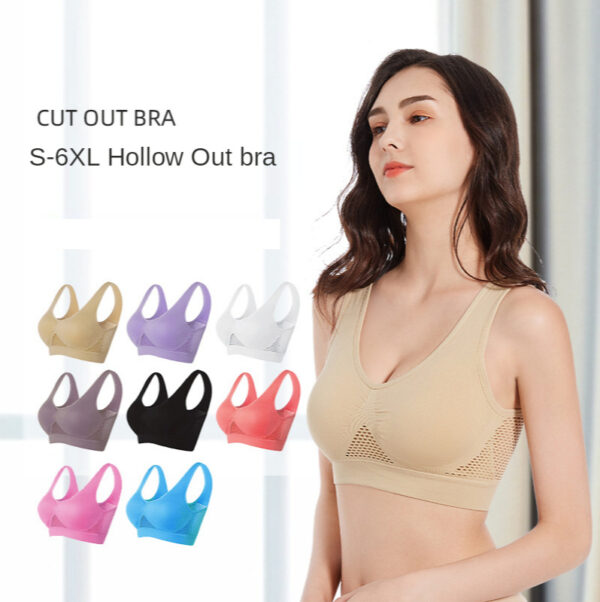 Women's Mesh Thin Sports Yoga Bra